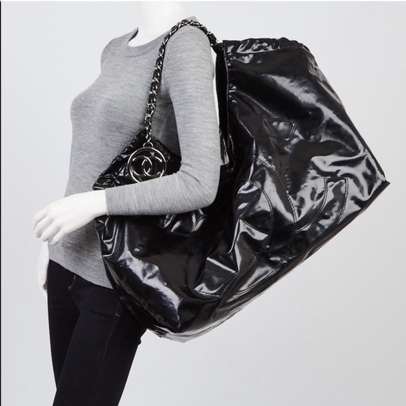 CHANEL Handbags - Chanel Coco Cabás XL TOTE hobo bag Vinyl